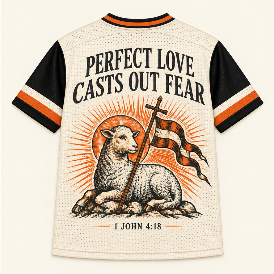 Perfect Love — Heart Jersey — back — digital product visualization