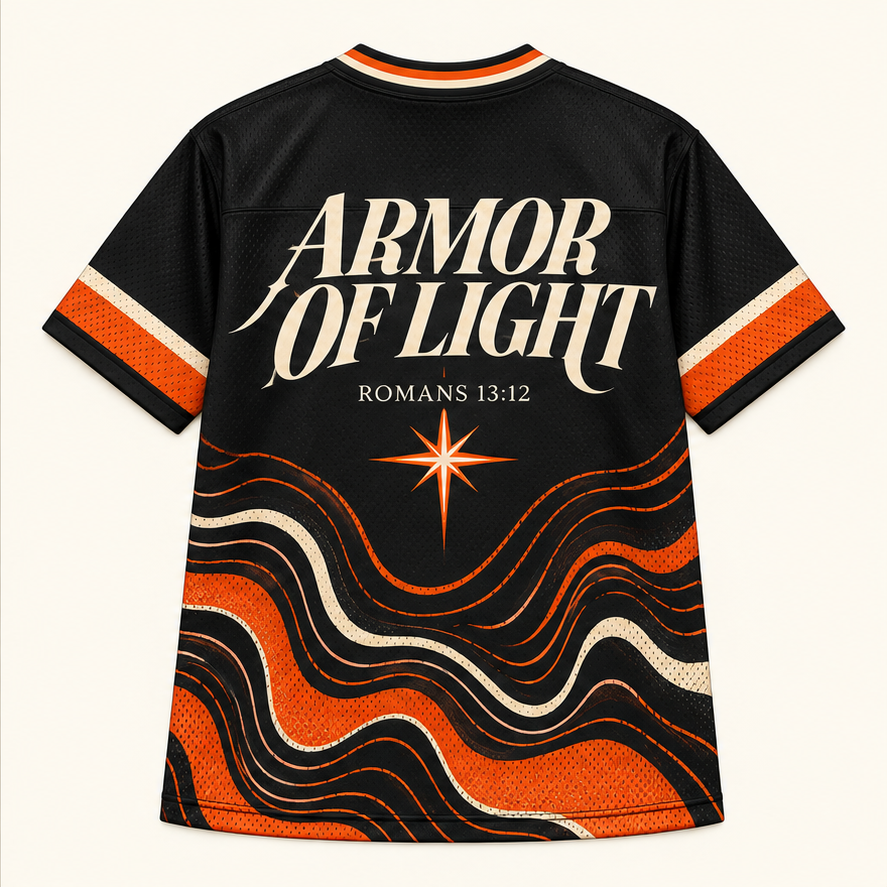 Not Today, Darkness — Waves Jersey — back — digital product visualization