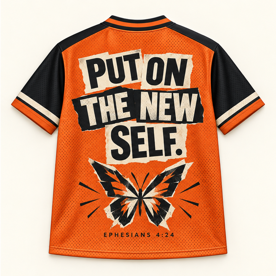 No Costume Needed — Zine Jersey — back — digital product visualization