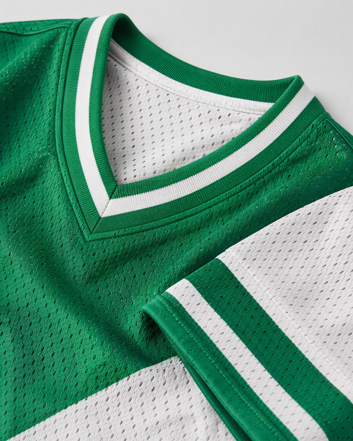Winning Side 57 — Nigeria Faith Jersey — detail sleeve — digital product visualization