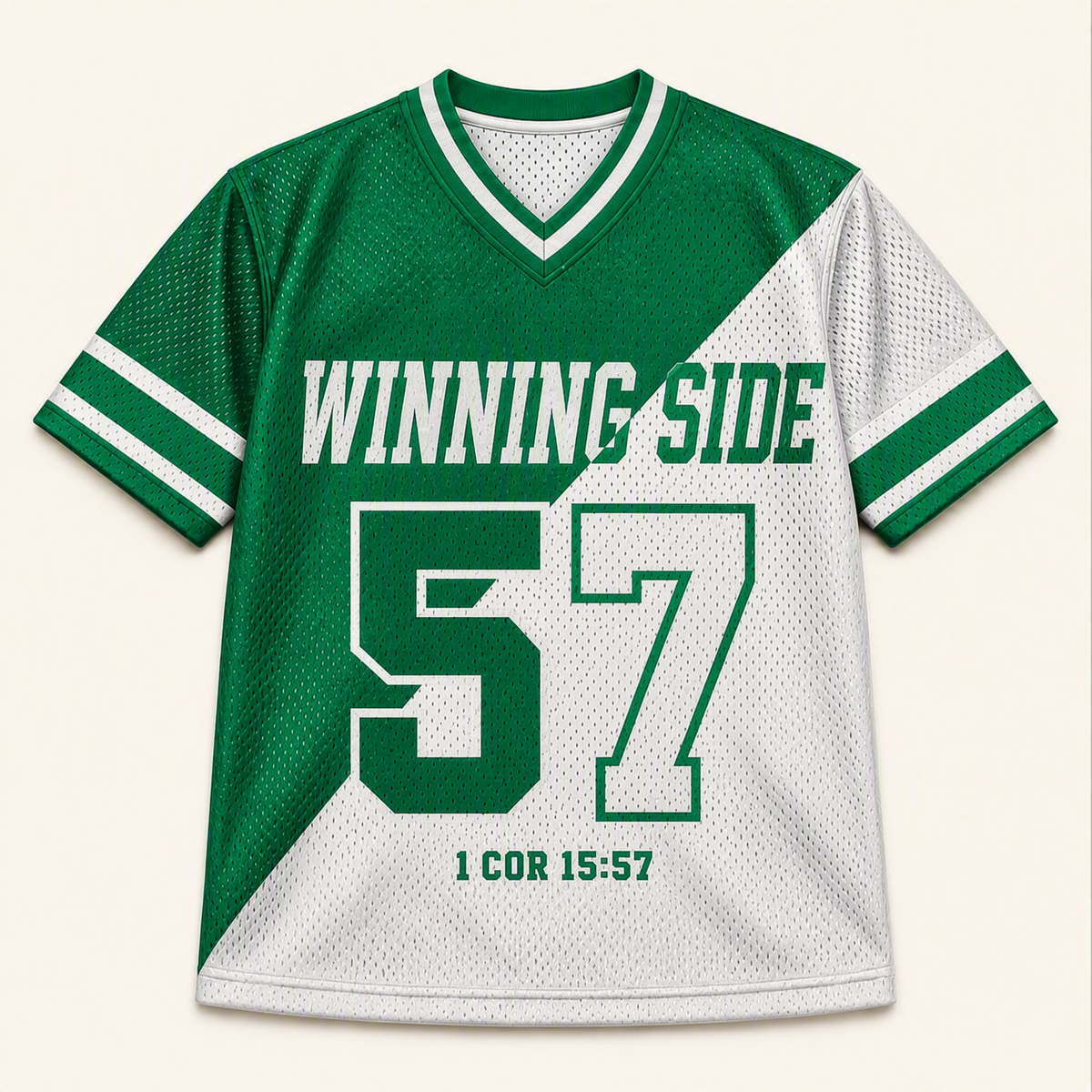 Winning Side 57 — Nigeria Faith Jersey — front — digital product visualization