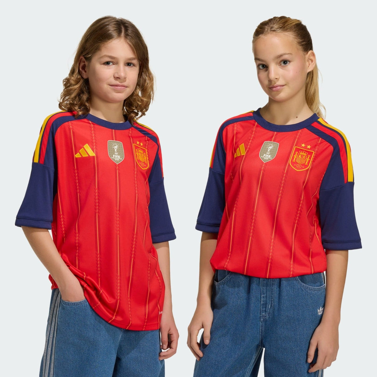 Spain - Home 26/27 Kids Jersey Kit - NetMantos 704 - 3