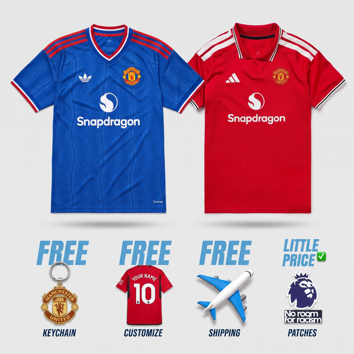 COMBO Manchester United Fan Home and Away 2026/27