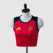 Spain - Home 26/27 Women's Crop Tank Top