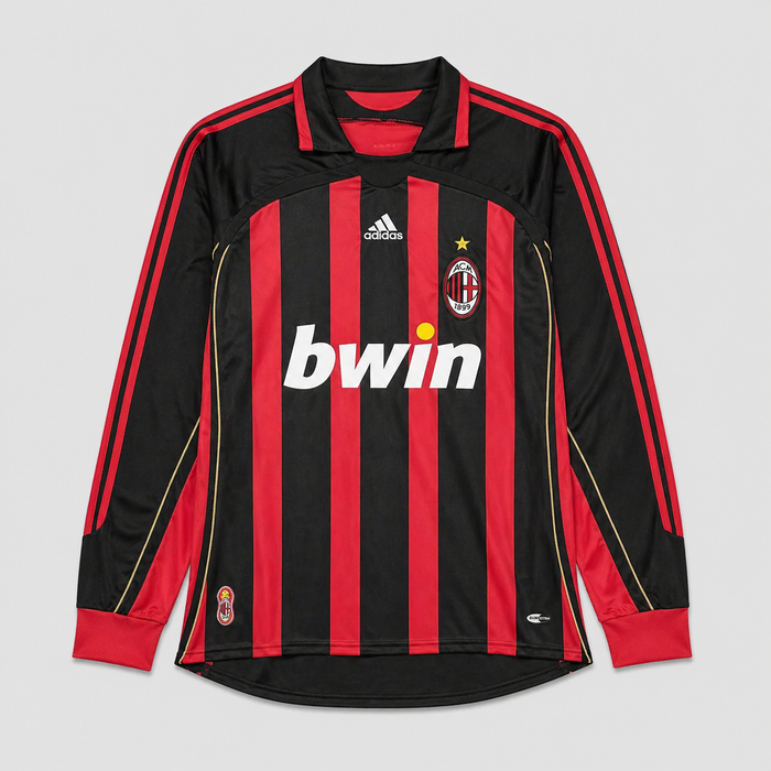 AC Milan - Retro Home 2006/07 Long Sleeve Jersey
