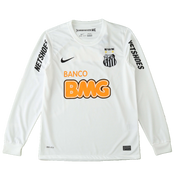 Santos - Retro Home 2011/12 Long Sleeve Jersey