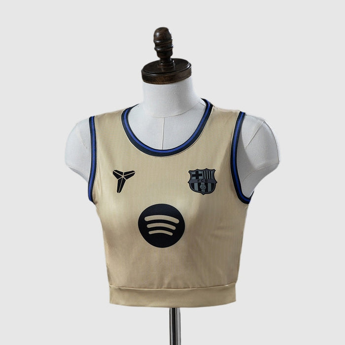 Barcelona - Away 25/26 Women's Crop Tank Top