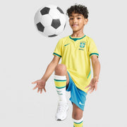 Brazil - Home 26/27 Kids Jersey Kit