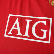 Manchester United - Retro Home 07/08 Jersey