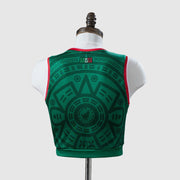 Mexico - Home 26/27 Women's Crop Tank Top