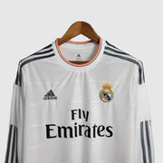 Real Madrid - Retro Home 2013/14 Long Sleeve Jersey