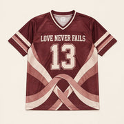 Love Never Fails Jersey