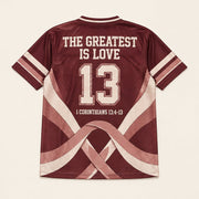 Love Never Fails Jersey