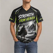 Strength From Heaven Graphic Jersey