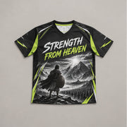 Strength From Heaven Graphic Jersey