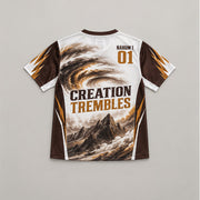 His Way In The Storm Graphic Jersey