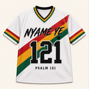 Nyame Ye 121 — Ghana Faith Jersey