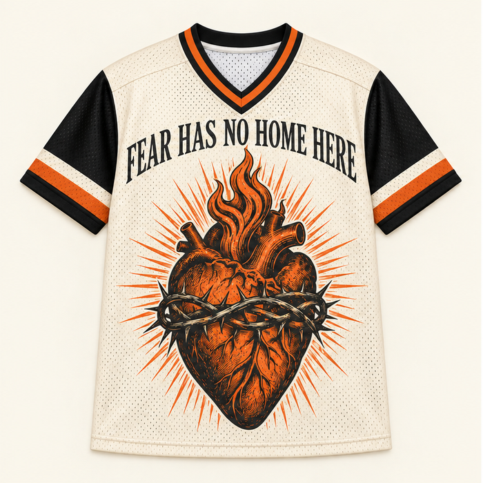 Perfect Love — Heart Jersey — front — digital product visualization