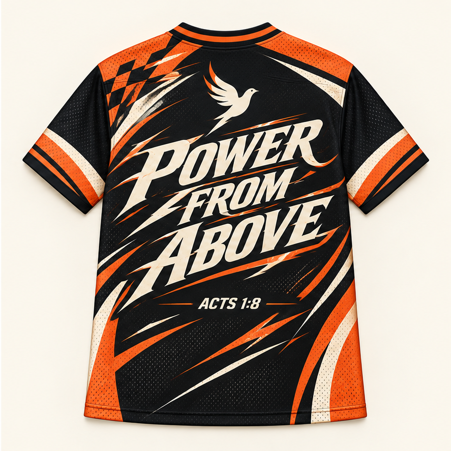 Holy Ghost Club — Moto Jersey — back — digital product visualization