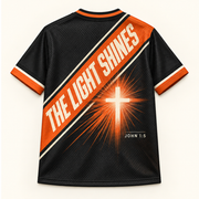 Jesus Over Darkness — Light Strike Jersey