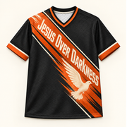 Jesus Over Darkness — Light Strike Jersey