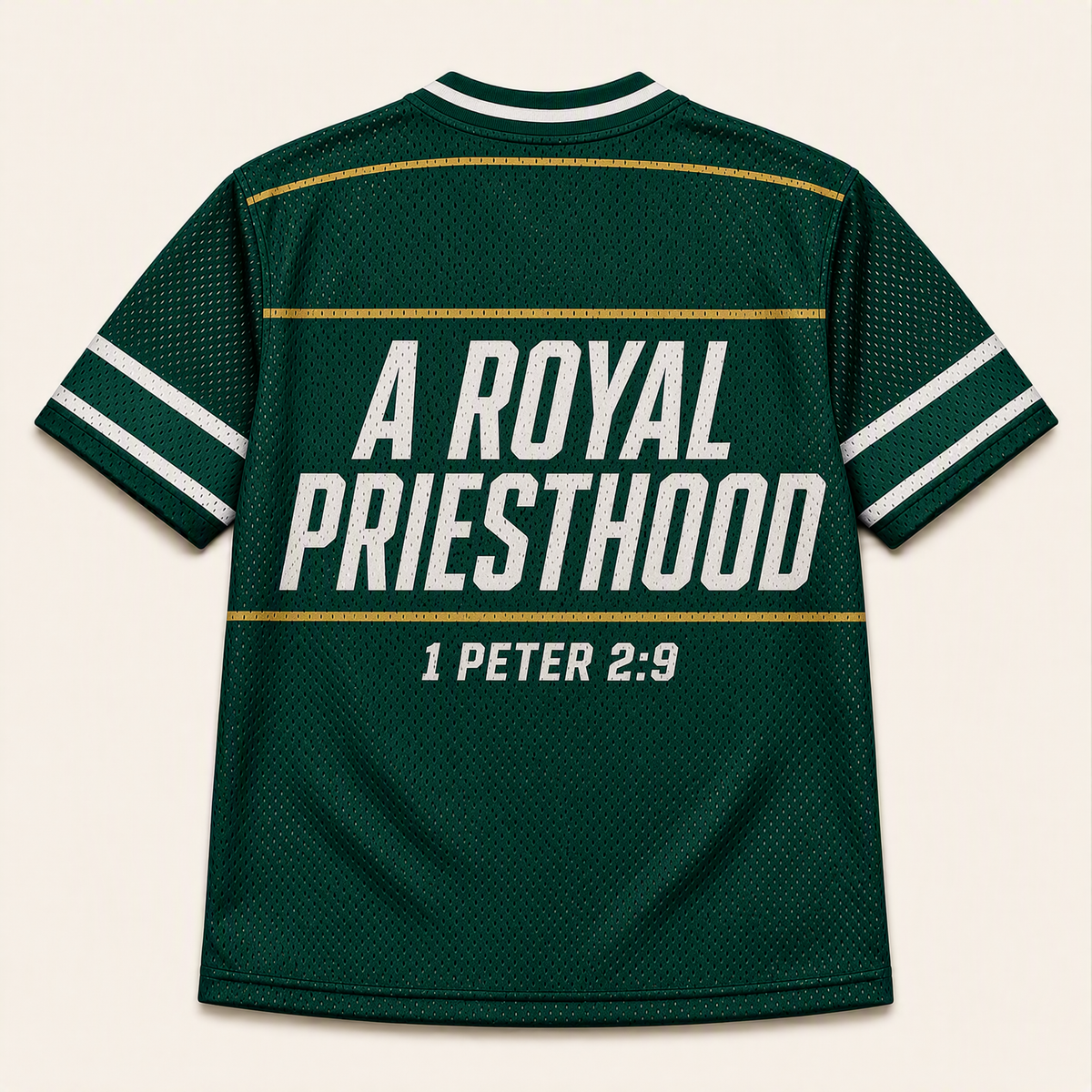 Chosen Generation 09 — Nigeria Faith Jersey — back — digital product visualization
