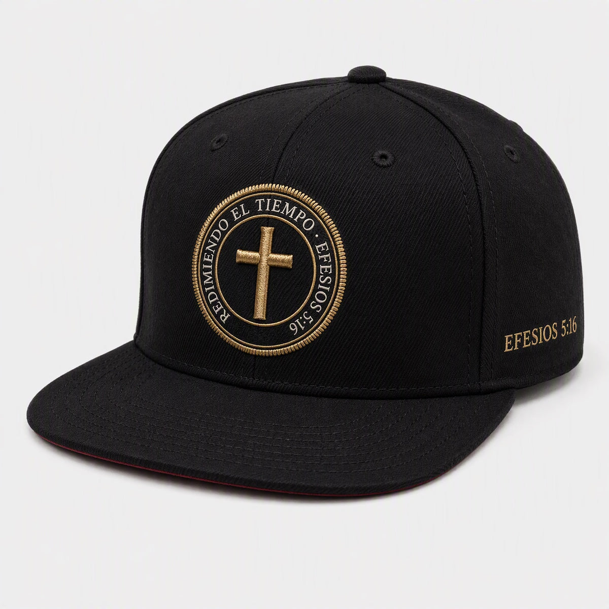 Gorra El Sello — Plana (flat brim snapback)