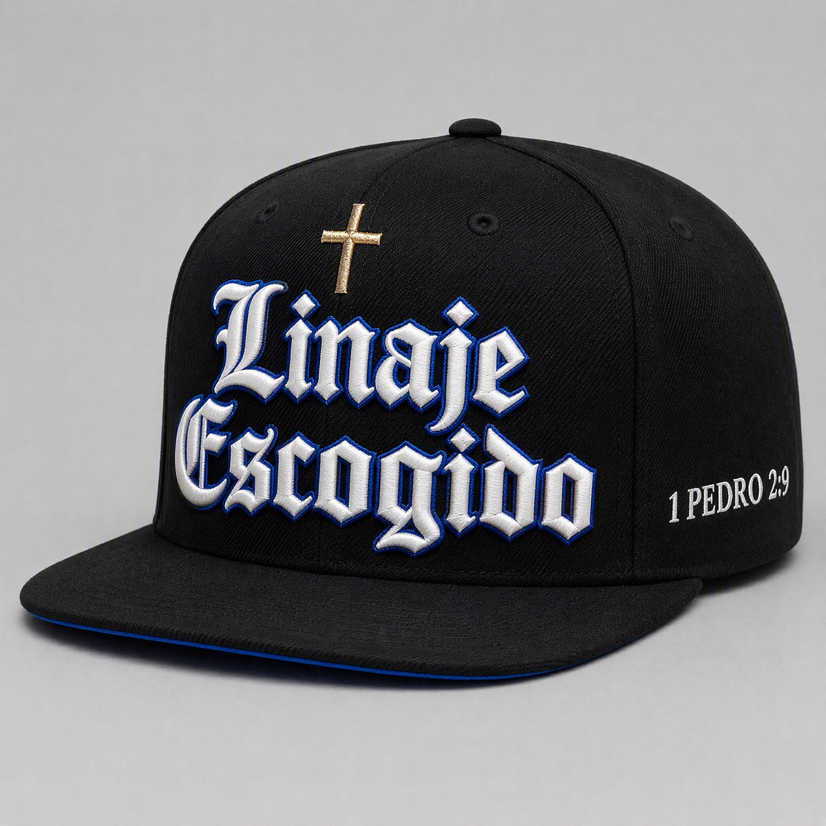 Gorra Linaje Escogido — Plana (flat brim snapback)