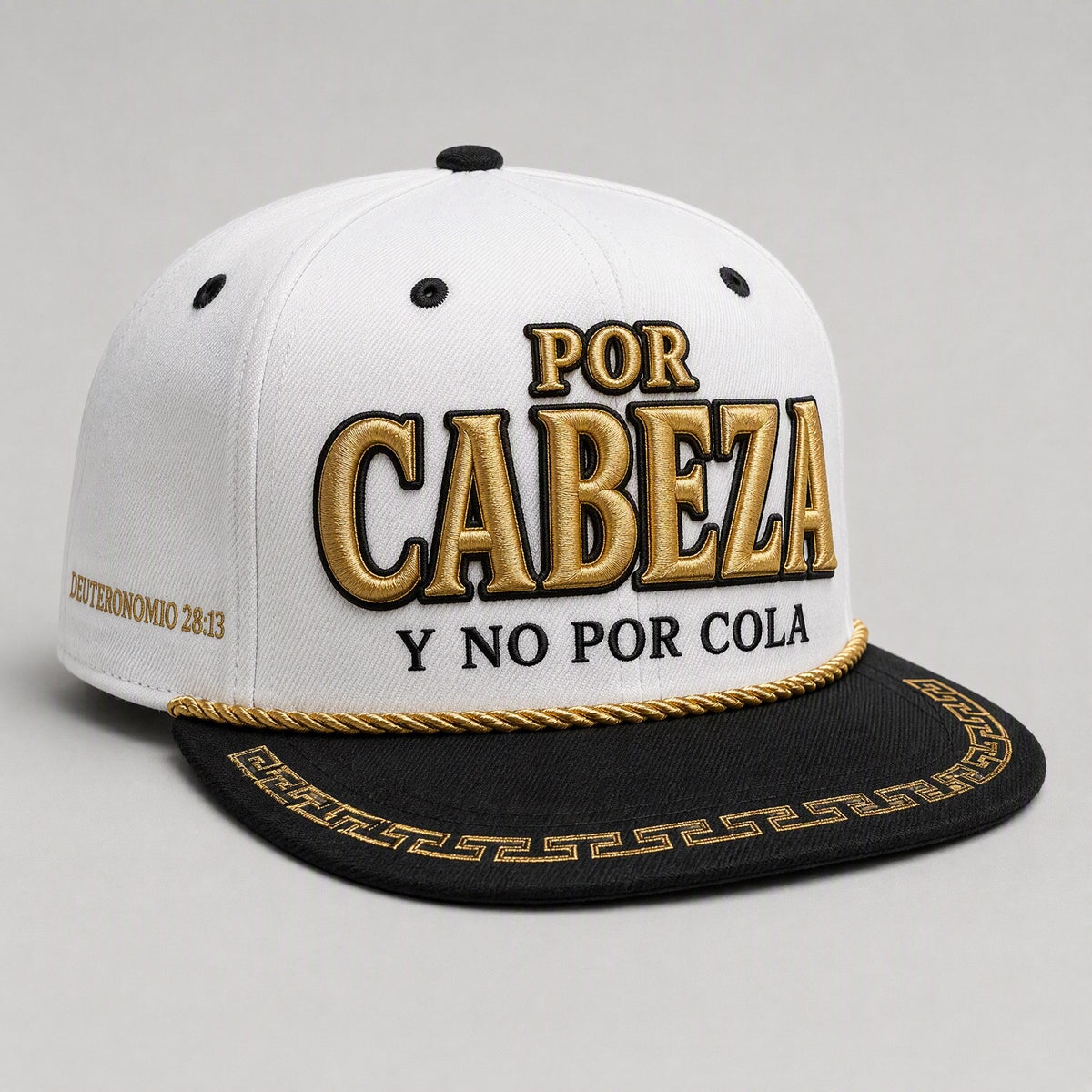 Gorra Por Cabeza — Plana (flat brim snapback)