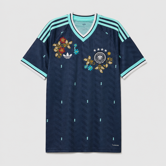 Germany - Embroidered Away 26/27 Men's Jersey