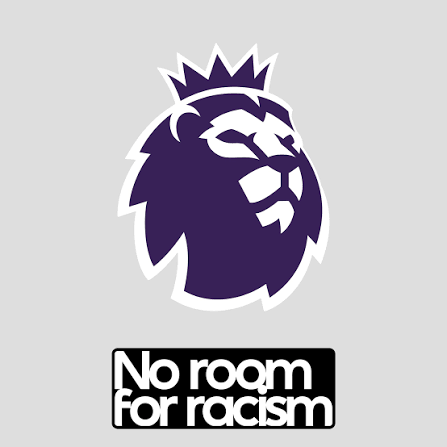 Premier League sleeve patch and No Room For Racism