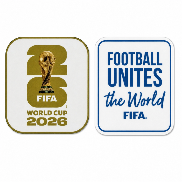 Spain World Cup 2026 Final Patch Set - White & Gold