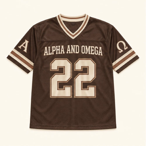 Alpha and Omega jersey